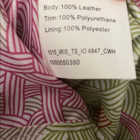 The sak pink 100% leather handbag purse - Picture 7 of 7